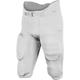 CHAMPRO Men's Terminator 2 Integrated Adult Football Pants with Built-in Pads White