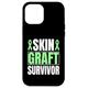 Hülle für iPhone 14 Plus Skin Graft Survivor Green Ribbon Outfit Brandbehandlung