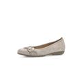 Gabor Redhill Hovercraft Light Taupe Suede Womens Pumps 44.160.12