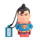 Tribe Warner Bros DC Comics Superman USB Stick 16GB Speicherstick 2.0 High Speed Pendrive Memory Stick Flash Drive, Lustige Geschenke 3D Figur, USB Gadget aus Hart-PVC mit Schlüsselanhänger – Mehrfarbig