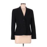Ann Taylor LOFT Blazer Jacket: Black Jackets & Outerwear - Women's Size 8 Petite