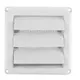 1pc Vents 6inch Plastic Single-Layer Return Air Shutter Vents Durable 20*20cm Exhaust Fans Vents