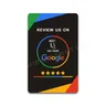 Recensione us on Google Trustpilot recensioni Tripadvisor schede Tap NFC NTAG215 504byte schede di