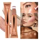 Cream Bronzer Contour Blusher Beauty Wand Highlighter Blush With Cushion Liquid Face Bronzer Wand