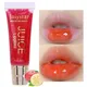 Nude Brown Red Plumping Lip Gloss Moisturising Fruit Lip Oil Transparent Fullness Lips Tint Soft