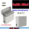 JHD CFLY Faith Mini Hub di ricarica della batteria 3 in1 Multi-Battery Charger Manager per Faith