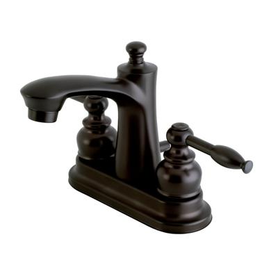 Kingston Brass Knight 1.2 GPM Centerset Bathroom Faucet with Pop-Up