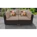 Belle 2 Piece Outdoor Wicker Patio Furniture Set 02a