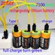 ZNTER 1.5V 7500mWh batterie Batteries rechargeables taille C Lipo LR14 batterie pour caméra RC Drone