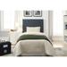 Lala Modern White Twin Faux Leather Upholstered Platform Bed by Furniture of America