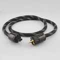 Heißer Verkauf HALLO-End Reinem kupfer Us-netzkabel Kabel Audiophile Power Kabel CableUS Stecker Mit