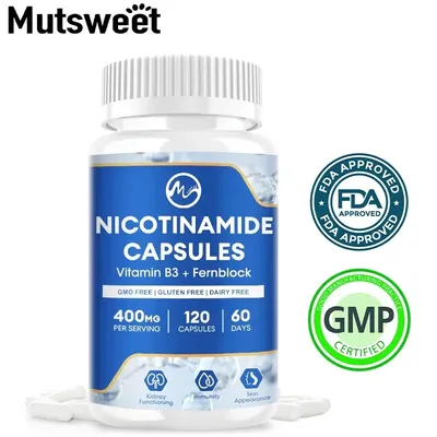 Minch Nicotinamid B3 Kapsel Nikotin säure amid Niacin Vitamin Ergänzung Ple Extrakt 500mg