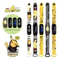 Montre électronique Pokemon Anime pour enfants Pika Chuka Jingle Cat Pass LED numérique étanche