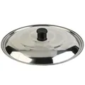 Couvercle rond en acier inoxydable pour wok pot d'assaisonnement domestique pièces d'outils de