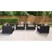 Belle 4 Piece Outdoor Wicker Patio Furniture Set 04a