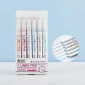 Ensemble de stylos gel colorés pour documents tridimensionnels marqueur à surbrillance bicolore