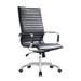 LeisureMod Harris Leather Adjustable High Back Task Office Chair