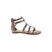 Old Navy Sandals: Gray Print Shoes - Women's Size 6 - Open Toe