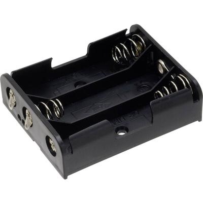 BH-331D Batteriehalter 3x Mignon (aa) Lötanschluss - Tru Components Image