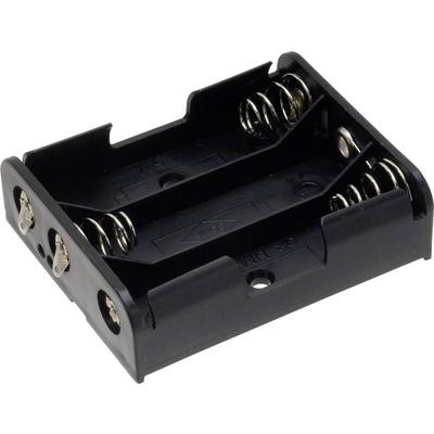 Tru Components - BH-331D Batteriehalter 3x Mignon (aa) Lötanschluss