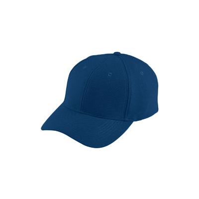 Augusta Sportswear 6266 Youth Adjustable Wicking Mesh Cap in Navy Blue | Polyester