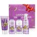 Vital Luxury Lavender Vanilla Blush Bath & Body Kit 3 Fl Oz Ideal Skincare Gift Home Spa Set Includes Body Lotion Shower Gel Body Cream and Fragrance Mist