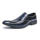 Men's Loafers Slip-Ons Dress Shoes Dress Loafers British Style Plaid Shoes Casual British Wedding Party Evening Patent Leather Loafer Black Blue Green Spring Fall