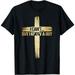 Hilarious Retro Christian Tee: Jesus Cross Graphic - Unite with the Almighty!