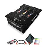 Allen & Heath XONE 23 2-Plus-2 Channel DJ Mixer Bundle With Dual RCA + XLR Cable and More