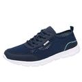 KaLI_store Men S Shoes Men s Running Shoes Blade Tennis Walking Fashion Sneakers Breathable Non Slip Gym Sports Work Trainers Blue 10.5