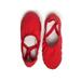 Woobling Women Dance Shoe Canvas Flats Slip On Ballet Shoes Stretch Slipper Ballets Yoga Red 10C