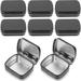 Iron Storage Container Organizer Tin Box Toiletry Travel Containers Cookie Jar 10 Pcs