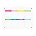 WZHXIN Home Decor Acrylic Calendar Board Refrigerator Magnetic Display Board Weekly Calendar Monthly Calendar Erasable Magnetic Suction Writing Messages Dry Wiping Board Mother S Day Clearance