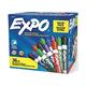 EXPO Low Odor Dry Erase Marker Chisel Tip Markers Whiteboard Markers Assorted 36 Count