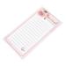 Magnetic to Do List for Fridge Grocery Pad Notebook Pads To-do Home+decor The Refrigerator Pink Shopping