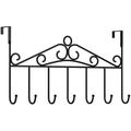 Over The Door Hook Over Door Towel Rack Over The Door Coat Rack Door Hanger Door Coat Hanger Door Hooks for Hanging Clothes Hanging Storage Rack for Hat Robe Towels Hooks Behind Back of Bathroom