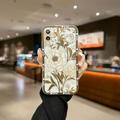 Vintage Flower Pattern TPU Phone Case For IPhone14/14Plus/14Pro/14Pro Max IPhone13/13Mini/13Pro/13Pro Max IPhone12/12Mini/12Pro/12Pro Max IPhone11/11Pro/11Pro Max IPhoneX/XS/XS Max IPhone 8/8Plus