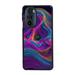 Retro-80s-neon-waves-2 phone case for Motorola Edge Plus 2022 for Women Men Gifts Retro-80s-neon-waves-2 Pattern Soft silicone Style Shockproof Case
