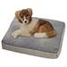 Orthopedic Pet Bed - Shredded Foam - Machine Washable Cover - Medium Dog Bed Crate Bed - Non-Slip Bottom Thick and Plush Dog Bed Super Soft Pet-Friendly Cover (Medium)