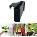 Upgrade Open Face Emerging Plant Holder Aquarium Hanging Aquatic Plant Holder Fish Tank Decorations for Emersed Plants Fish Tank Living Fish Shrimp (Rimless)