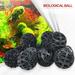 Beppter 100* Biochemical Ball Aquarium Accessories 16Mm Media Wet Pond Balls 100 Pcs Fish Dry Filter Aquarium Bio Tank Aquarium Accessories