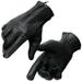 Milwaukee Leather SH226D Men s Black Unlined Leather Lightweight Motorcycle Hand Gloves W/ Wrist Zipper Closure X-Large