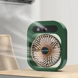 HWRETIE Portable Air Conditioners Fan Portable Conditioner USB Chargeable Conditioner with 3-Speed with Humidifier for Ductless Air Conditioner for Bedroom Home office