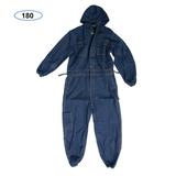 Denim Coverall Electric Welding Suit Labor Insurance Clothes Auto Repairman Workwear (180)