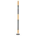 Fiskars Garden Hoe Fiberglass Handle with Powder-Coated Steel Hoe