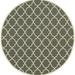 Oriental Weavers of America Branford Geometric Indoor/Outdoor Polypropylene Rug Charcoal