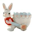 Creative Garden Rabbit Animal Meaty Flower Pot Resin Potted Balcony Garden Outdoor Creative Platter