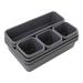 figatia 8 Pieces Tool Box Organizer Tray Divider Garage Organization Storage Tool Chest Tool Garage Organizer Tray for Cart Cabinet Dark Gray