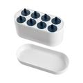 ionze Kitchen Tools Popsicle Box Household Make Popsicle Popsicle Ice Block Box Sorbet Ice Lattice Homemade Ice Box Kitchen Accessories ï¼ˆWhite 1ï¼‰