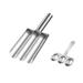 1 Set Meatballs Maker Meat Baller Spoon with Cutting Spade DIY Fish Ball Beef Ball Rice-meat Dumplings Mold Meat Tools